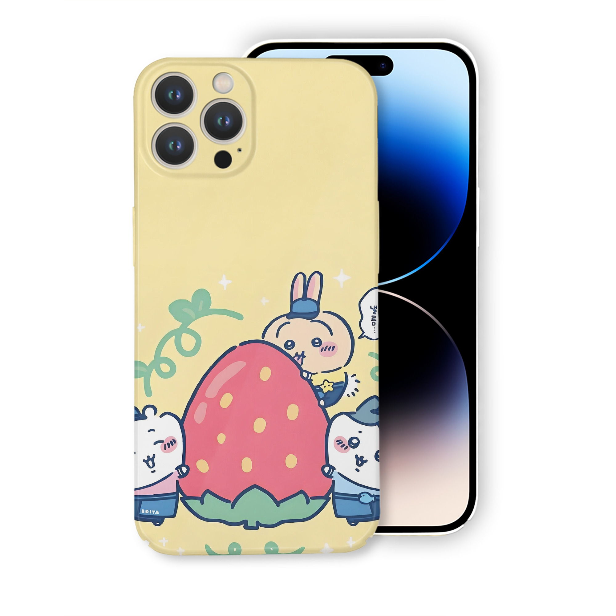 （画像用） ちいかわ Chii-kawa 【iPhone 14シリーズ対応】ハードケース